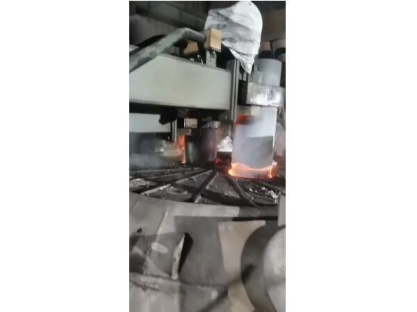 Video of electric arc furnace smelting site