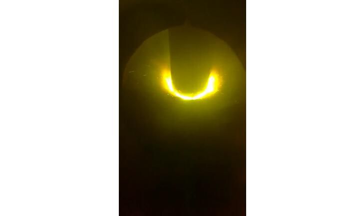 Video of electric arc furnace smelting site