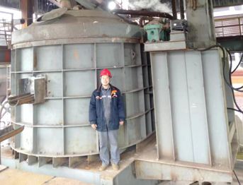New type of electric arc furnace
