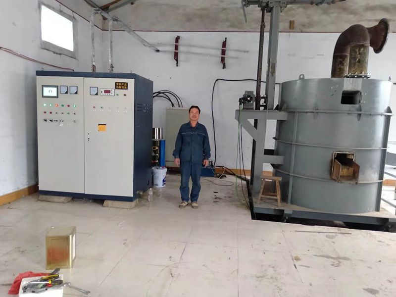 New energy-saving DC ore blast furnace