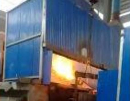Video of electric arc furnace smelting site