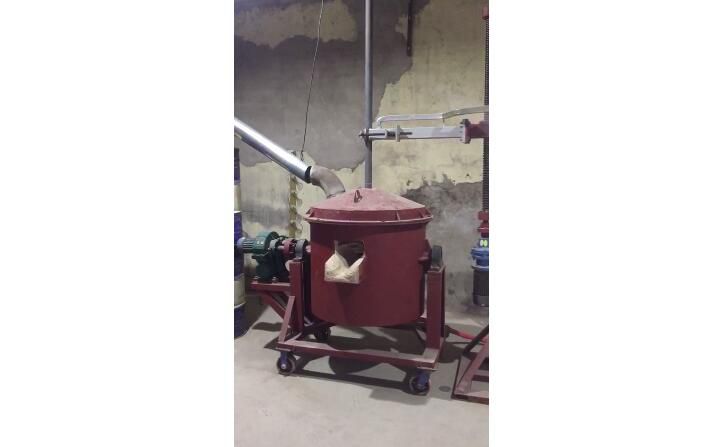 Video of electric arc furnace smelting site