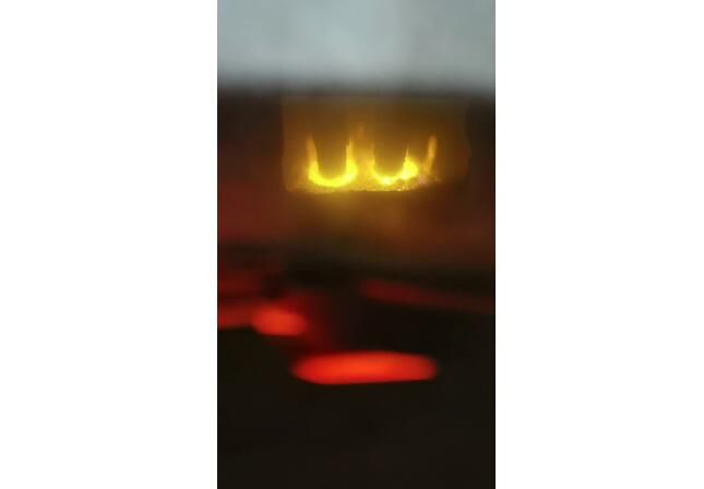 Video of electric arc furnace smelting site
